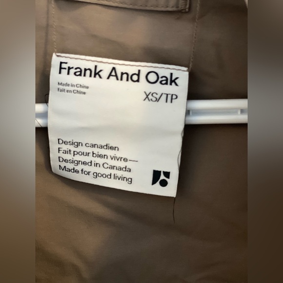 Frank and Oak reversible coat - Picture 5 of 6